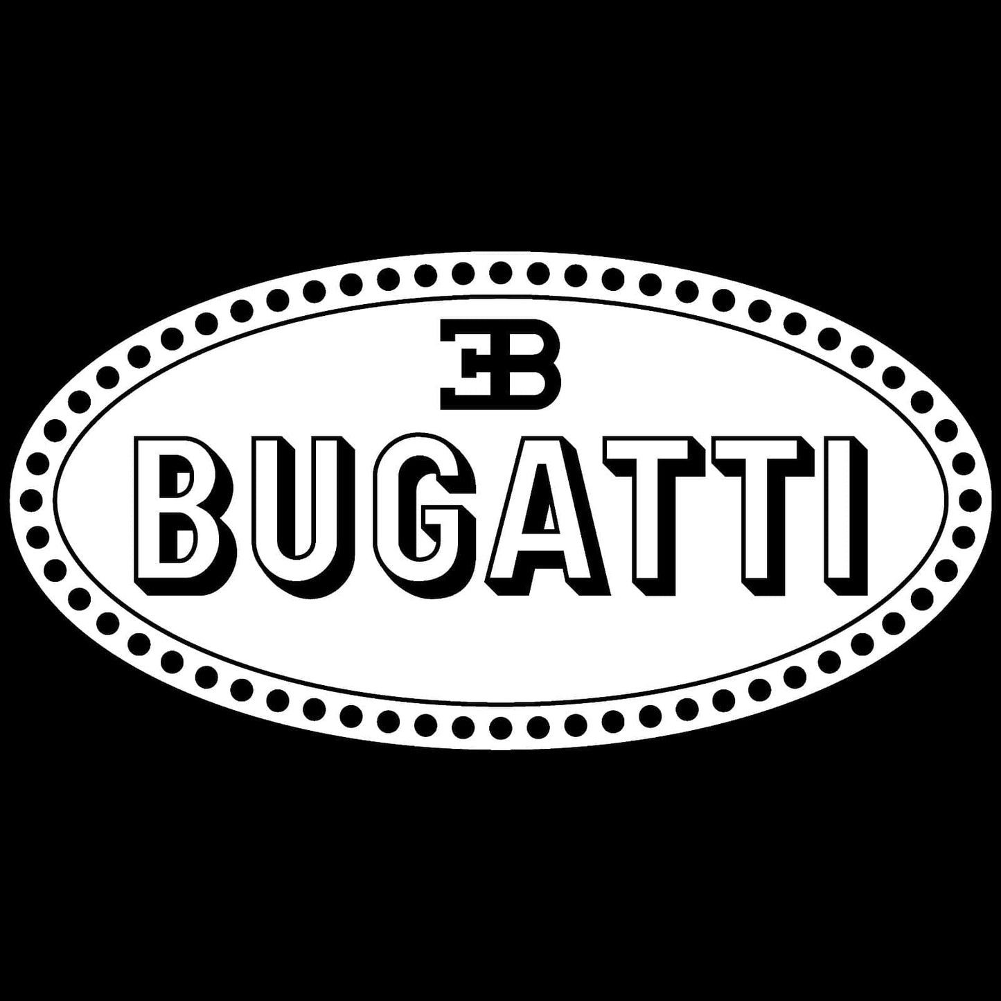 Bugatti Divo 1st Gen Door Stick On Puddle Lights Various Designs 2019-2021