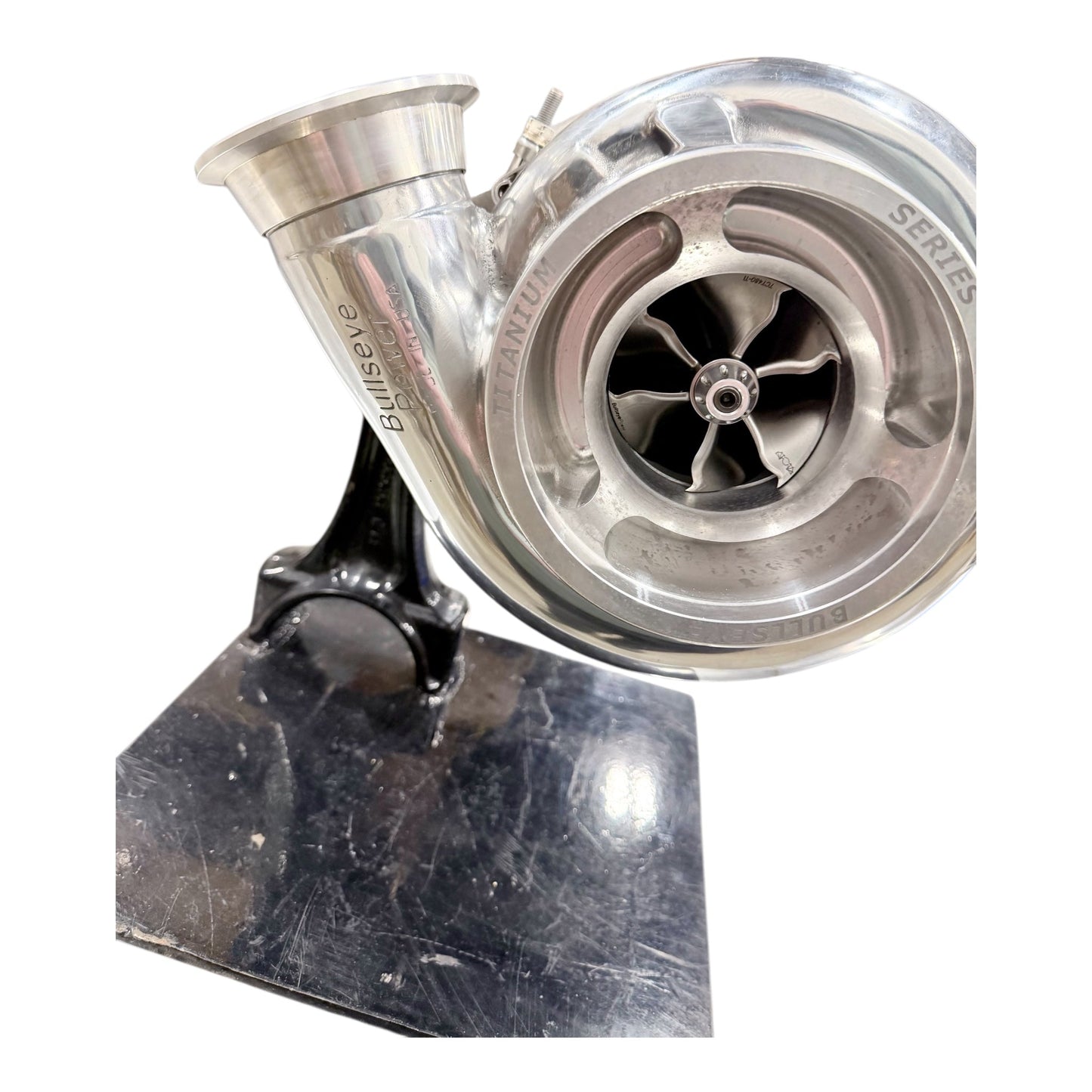 Bullseye 80mm titanium turbo