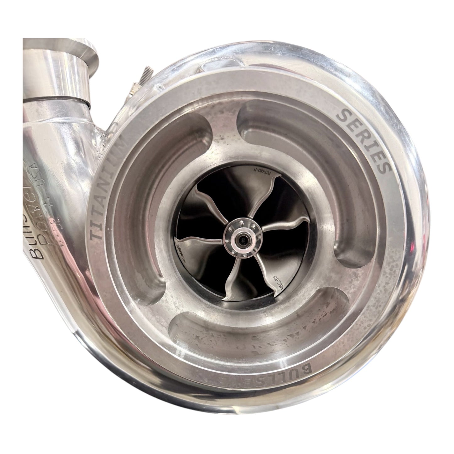 Bullseye 80mm titanium turbo