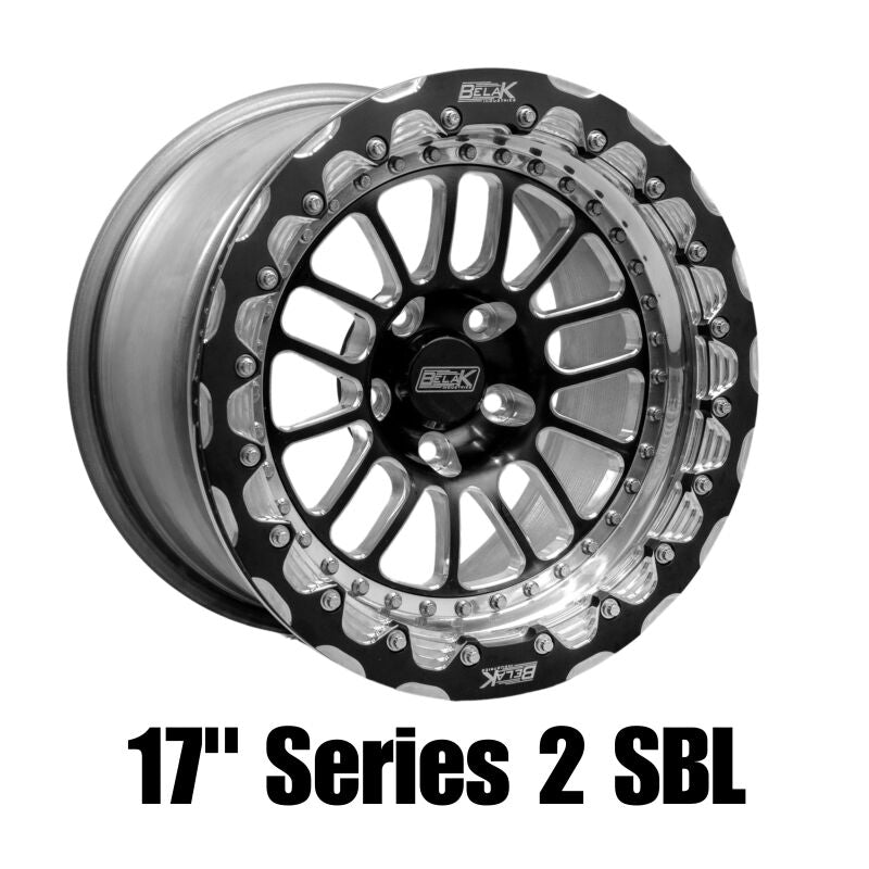 Belak Wheels Belak 17x11 / 7.25in BS / 5x112 BP / Low Pad / Series 2 Wheel - Single Beadlock 17115112S27BS-SBL