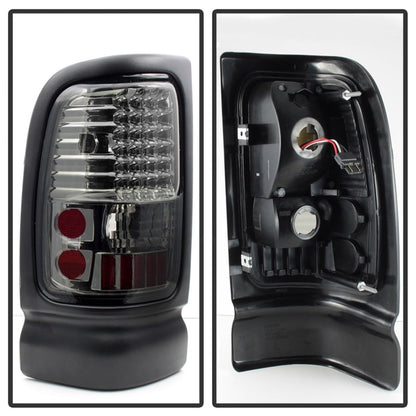 SPYDER Xtune Dodge Ram 1500 94-01 / Ram 2500/3500 94-02 LED Tail Lights Smoke ALT-ON-DRAM94-LED-SM 5012807