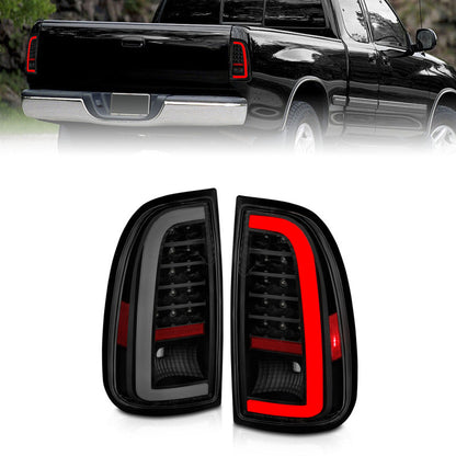 ANZO 00-06 Toyota Tundra LED Taillights w/ Light Bar Black Housing Smoke Lens 311412