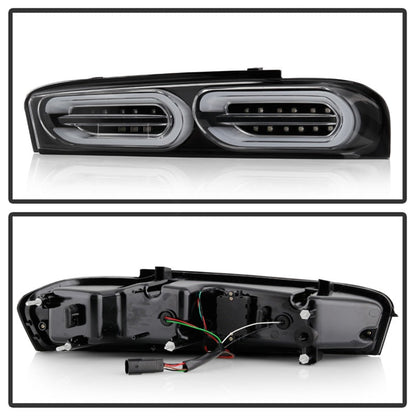 Spyder Chevy Camaro 16-18 (Do Not Fit Halogen Model) LED Tail Lights Black ALT-YD-CCAM16LED-SEQ-BK 5087232