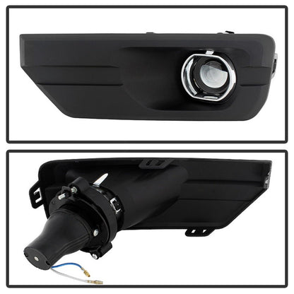 Spyder GMC Acadia 2013-2015 OEM Fog Light W/Universal Switch- Clear FL-GAC2013-C 5080318