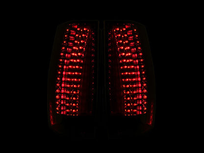 Anzo 2007-2014 Chevrolet Suburban LED Taillights Smoke - Escalade Look