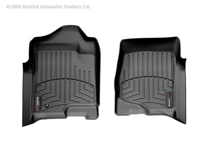 WeatherTech 07+ Chevrolet Silverado GMC Sierra Front FloorLiner - Black