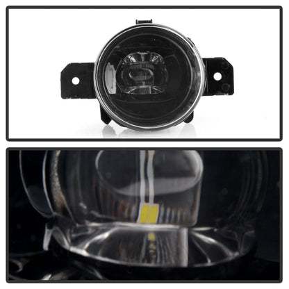 Spyder Nissan Altima 19-20 OEM Full LED Fog Lights w/ Universal Switch Clear FL-NA19-LED-C 5087065