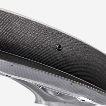 Anderson Composites 2024 Ford Mustang Type-AO Double Sided Carbon Fiber 1-Piece Decklid AC-TL24FDMU-AO-DS