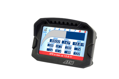 AEM CD-5G Carbon Digital Dash Display w/ Interal 10Hz GPS & Antenna 30-5602