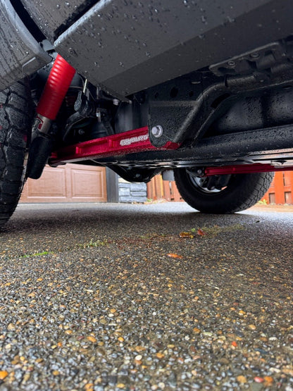 Camburg Toyota Tundra 2WD/4WD 22-23 KINETIK Series Rear Billet Trailing Arm Kit (Red) CAM-320029-RED