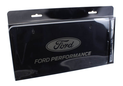 Ford Racing Black Stainless Steel Marque Plate M-1828-LB
