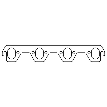 Cometic Gasket Cometic Ford 302/351 Small Block V8 .094in HTG Exhaust Manifold Gskt Set-1.750in x 1.250in Oval Port C15306HTG