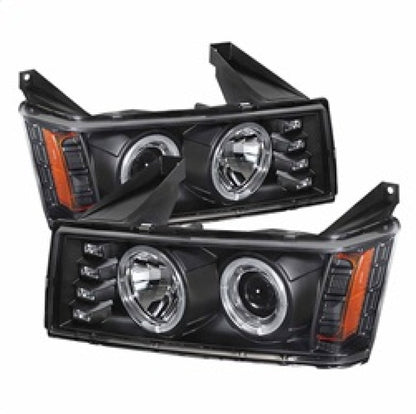 Spyder Chevy Colorado 04-12 Projector Headlights Halogen- LED Halo Blk PRO-YD-CCO04-HL-BK 5074140