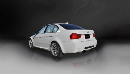 Corsa 08-12 BMW M3 E90 Black Sport Cat-Back Exhaust 14569BLK