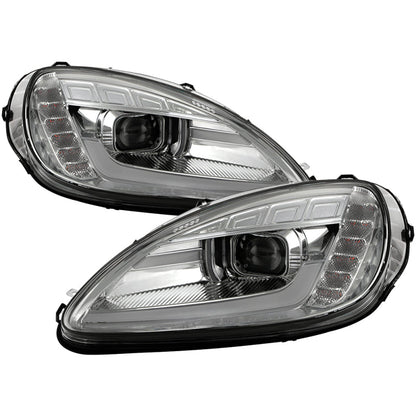 SPYDER Apex Series 05-13 Chevrolet C6 Corvette Hi Powered LED Module Headlights 5087942