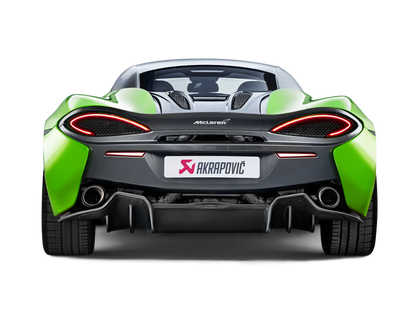 Akrapovic 16-17 McLaren 540C 570S Slip-On Line (Titanium) w/ Carbon Tips S-MC/TI/3