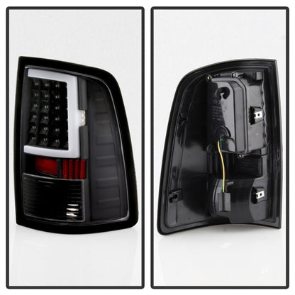 SPYDER xTune 13-18 Dodge Ram 1500 LED Tail Lights - Black (ALT-ON-DRAM13V2-LBLED-BK) 9041013