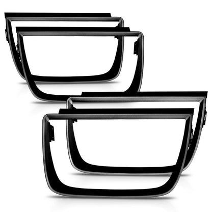 Anzo Taillight Bezels 2010-2013 Chevrolet Camaro Taillight Bezels- 4pc Flat