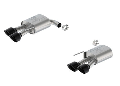 Ford Racing 2024 Mustang 5.0L Sport Non-Active Axle-Back w/Valance - Black Tip M-5230-M5SBV