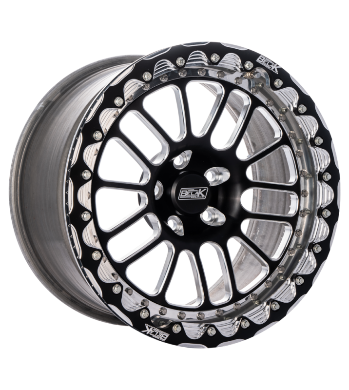 Belak Wheels Belak 15x8 / 5in BS / 5x112 BP / High Pad / Series 2 Wheel - Single Beadlock 15085112S25BS-SBL