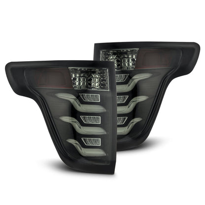 AlphaRex 11-15 Ford Explorer PRO-Series LED Tail Lights Jet Black 660010 *Discontinued