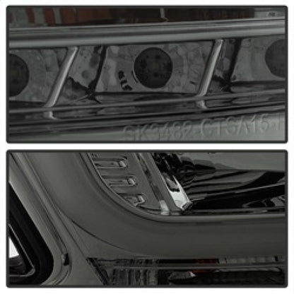 Spyder Chevy Tahoe / Suburban 2015 -2016 Projector Headlights - DRL LED - Smoke PRO-YD-CTA15-DRL-SM 5082558