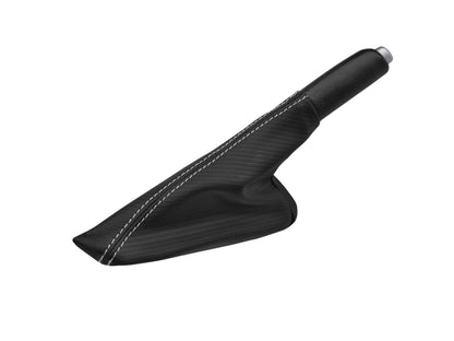 New Carbon Fiber PU Leather Emergency Brake & Shift Boot Cover For 2005-2013 Chevy Corvette C6