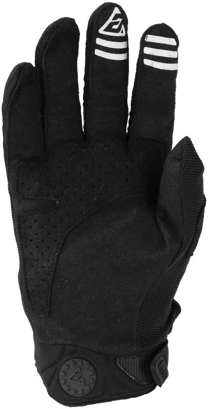Answer 24 Peak Gloves Black/White - XS 442770