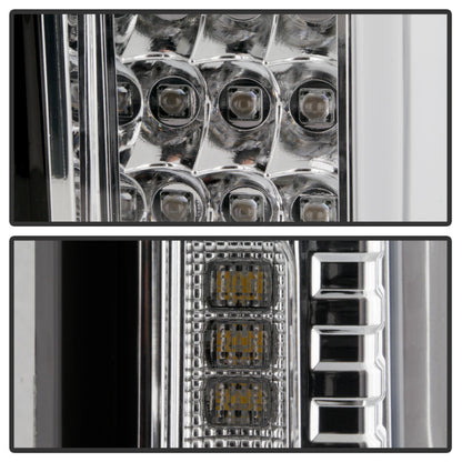 Spyder Chevy Silverado 19-20 (Do Not Fit Halogen Model) LED Tail Light - Chrome ALT-YD-CS19LED-C 5087287