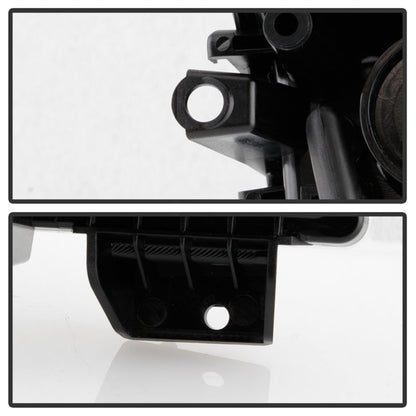 Spyder Jeep Wrangler 2018-2019 ( LED Model Only) LED Front Bumper Lights - Sequential Signal - Black 5086808