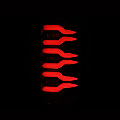 AlphaRex 07-08 Dodge Ram1500/07-09 Dodge Ram 2500+3500 Luxx-Series LED Tail Lights(Pair) Alpha Black 641050 *Discontinued