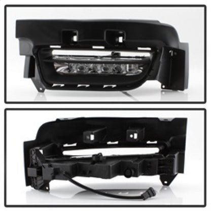 Spyder Dodge Charger 2015-2016 OEM LED Fog Lights W/Universal Switch- Clear FL-DCH2015-LED-C 5082985