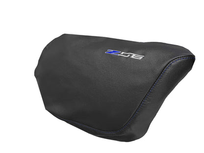 Compatible With Chevy Corvette C7 Z06 2015-2019 Embroidered Leather Console Lid Armrest Cover