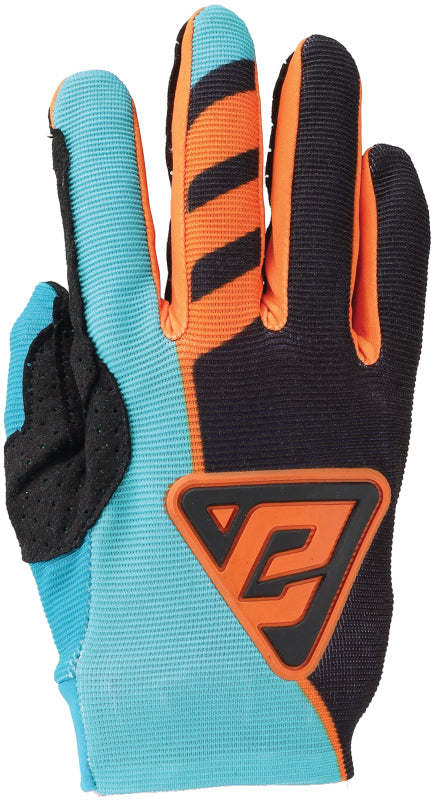 Answer 24 Aerlite Nitro Gloves Black/Astana/Hyper Orange Youth - Medium 442828