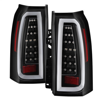 Spyder Chevy Tahoe / Suburban 15-17 Light Bar LED Tail Lights - Black (ALT-YD-CTA15-LED-BK) 5084583
