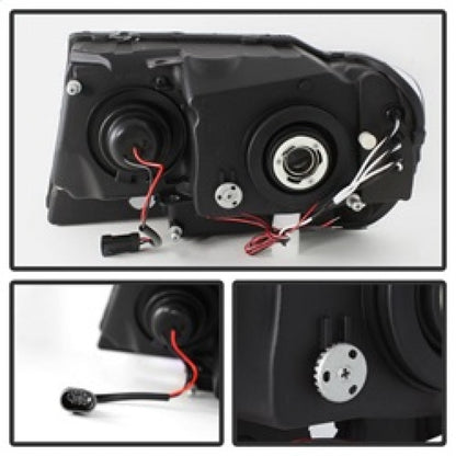 Spyder Jeep Grand Cherokee 99-04 Projector Headlights LED Halo LED Chrm - PRO-YD-JGC99-HL-C 5011152
