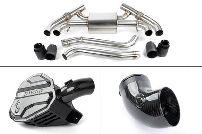 Dinan G42 M240i Foundation Package (F) Carbon Intake / Black Exhaust / Turbo Inlet