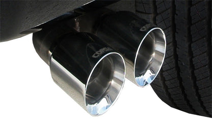 Corsa Performance 02-06 Cadillac Escalade ESV 6.0L V8 Polished Sport Cat-Back Exhaust