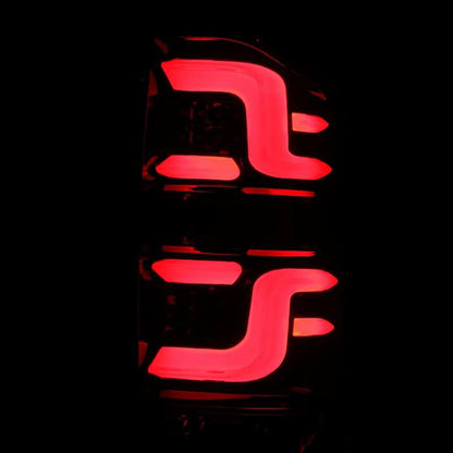 AlphaRex 14-20 Toyota Tundra PRO-Series LED Tail Lights Jet Black 672010 *Discontinued