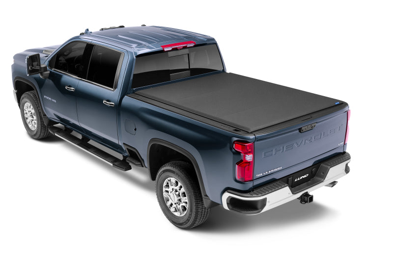 Lund 15-19 Sierra Silverado 2500/3500 (8ft. Bed) Genesis Elite Roll Up Tonneau Cover - Black