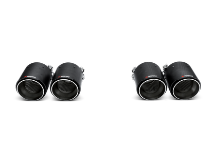 Akrapovic 14-17 BMW M3/M4 (F80/F82) Tail Pipe Set (Carbon) TP-CT/26