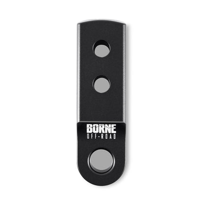 Borne Off-Road CNC Hitch Receiver Shackle 2in Black BNHR-2-BK