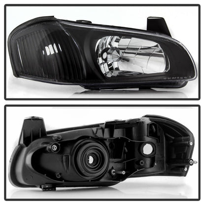 SPYDER xTune 00-01 Nissan Maxima (Excl 20th Anniversary Edition) OEM Headlights - Black (HD-JH-NM00-BK) 9042782