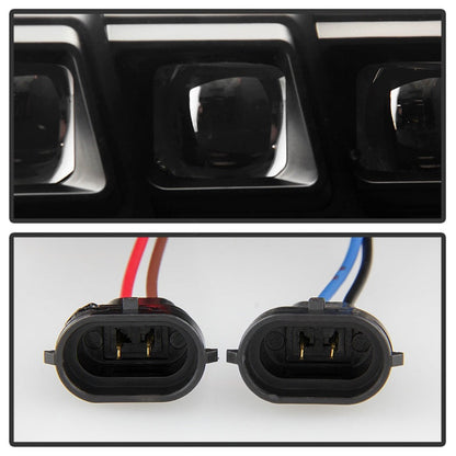 Spyder 16-20 Toyota Tacoma LED Model Only High-Power LED Headlights - Black PRO-YD-TT16LEDAP-BK 5088390