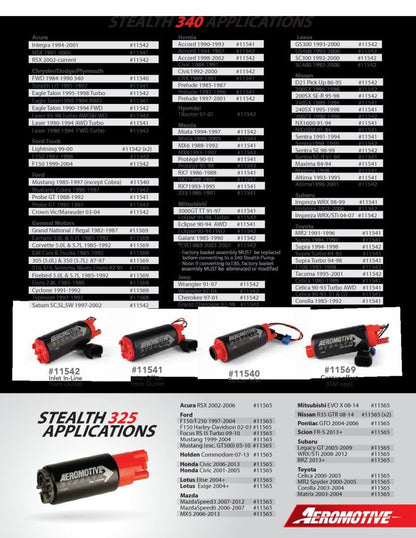 Aeromotive Stealth 325 Fuel Pump