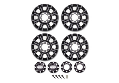 Ford Racing 05-22 Super Duty 18x8 Matte Black Wheel Kit M-1007K-1808SD