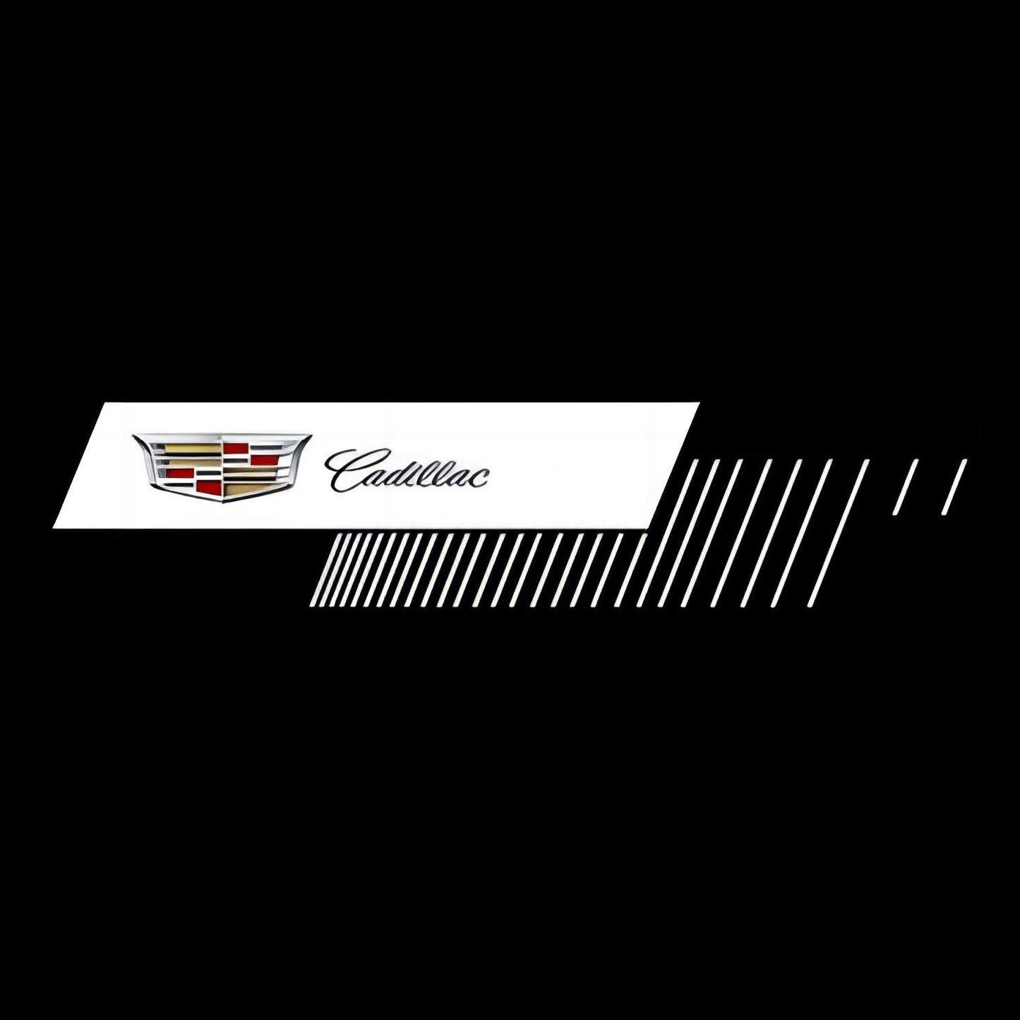 Cadillac ATS Premium Under Side Wing Mirror Projector Puddle Lights Various Designs 2013-2019