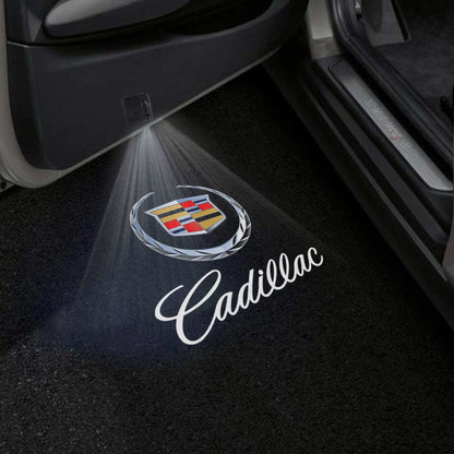 Cadillac DTS Door Stick On Puddle Lights Various Designs 2006–2011