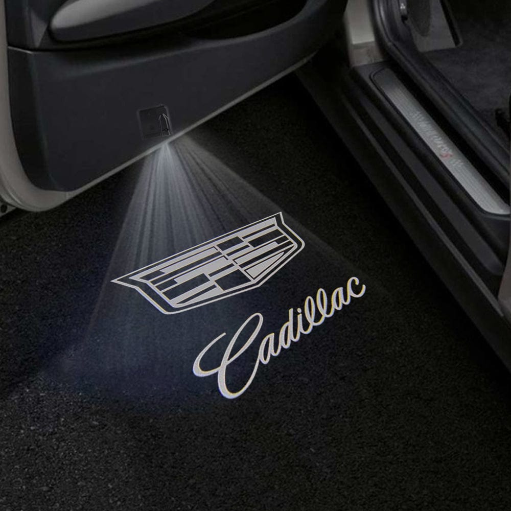 Cadillac DTS Door Stick On Puddle Lights Various Designs 2006–2011