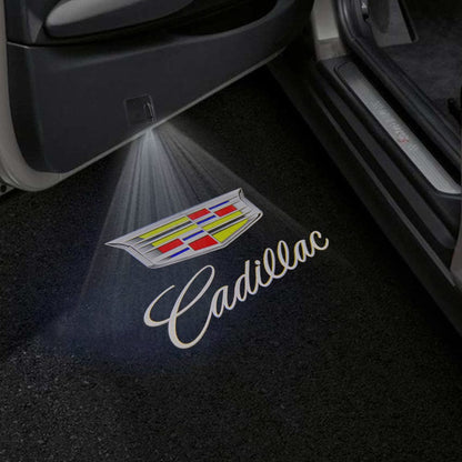 Cadillac Escalade 2nd/3rd Gen Door Stick On Puddle Lights Various Designs 2001-2014